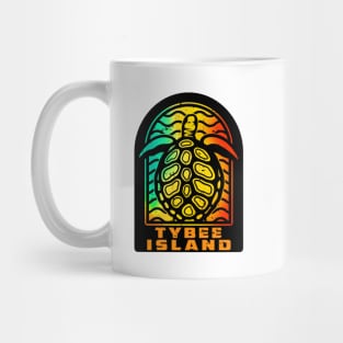 Tybee Island Georgia Sea Turtle GA Mug